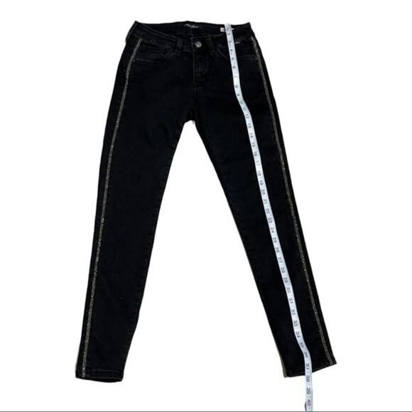 Mavi Adriana Mid-Rise Super Skinny Black Jeans Size 26 - Picture 9 of 14